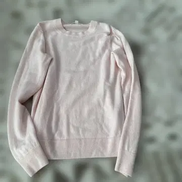 UNIQLO 핑크 긴팔 스웨터 M 사이즈