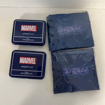 디즈니 앰버서더 호텔 MARVEL 어메니티 키트 에코백