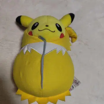 피카츄 봉제 인형 후드 부착 약 30cm