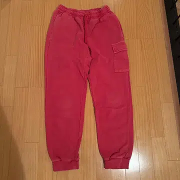 snow Peak 빨간색 조거 팬츠