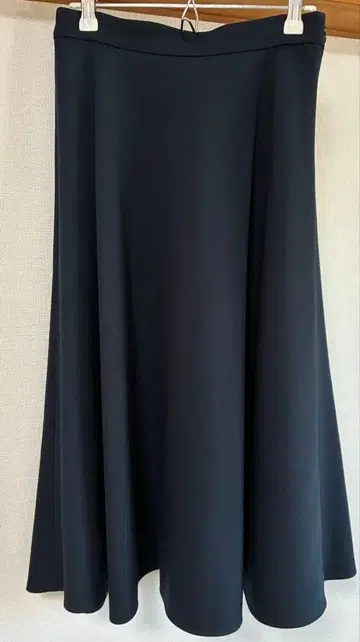 ANAYI 아나이 세미 플레어 스커트 38 네이비