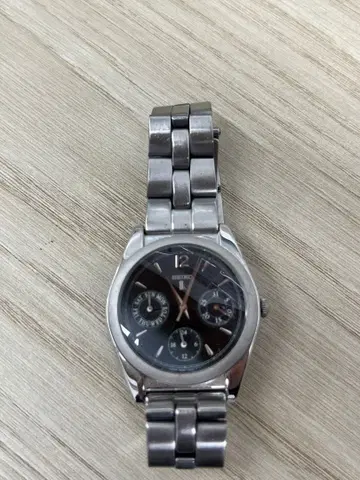 크로노그래프 아날로그 손목시계 스테인리스