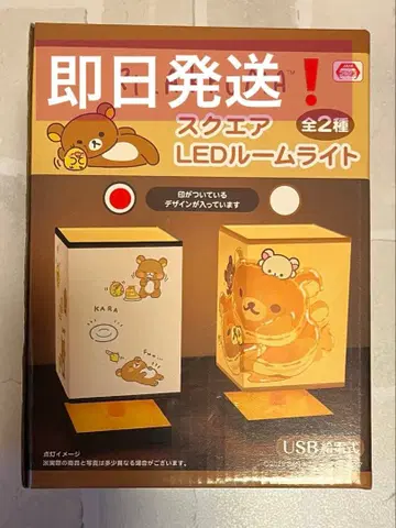 [ 당일 발송 ] 리락쿠마 LED 룸 라이트 USB 급전식