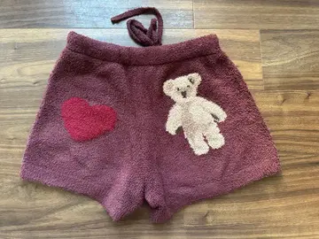 젤라또피케 곰 자수 플리스 숏팬츠