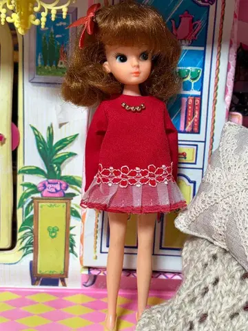 초대 리카짱용 원피스와 헤어 리본 2