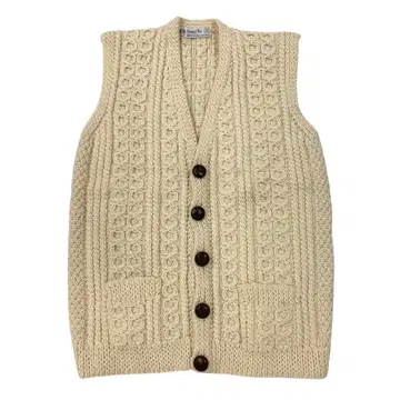 새상품급 Carric fin 피셔맨 니트 베스트 여성용 FREE