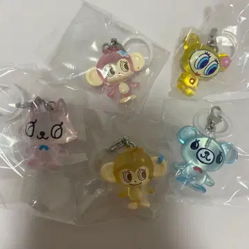 나루미야 캐릭터즈 메지루시 액세서리 5개 세트