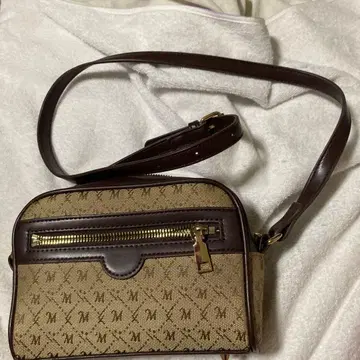 MOUSSY 숄더백 베이지 브라운