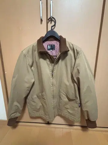 베이지 지퍼식 점퍼 takeo kikuchi