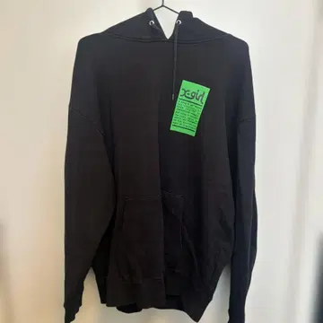 x-girl 블랙 후드티