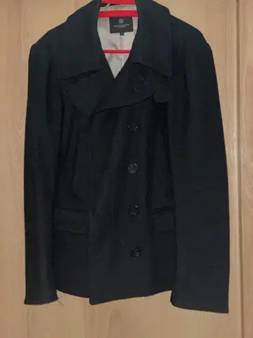 BEAUTY & YOUTH 블랙 피 코트 M