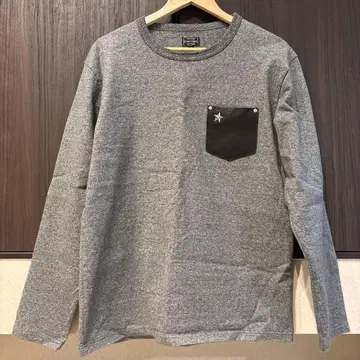 SCHOTT BROS. 그레이 긴팔 셔츠 L 샷