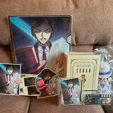 명탐정 코난 세가 럭키 쿠지 메모리얼 컷 타카아키 키드 세트