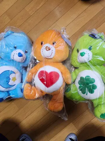 케어베어 봉제 인형 3체 세트