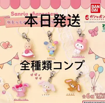 산리오 캐릭터즈 윳토 메지루시 액세서리 전 6종 컴프