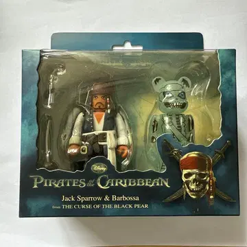 베어브릭 큐브릭 No.302 잭 스패로우 & 바르보사