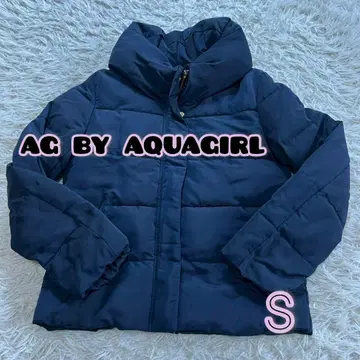AG BY AQUAGIRL 네이비 다운 자켓 S
