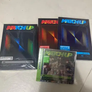 INI 2ND ALBUM [ MATCH UP ] 3종 세트 FC 한정판