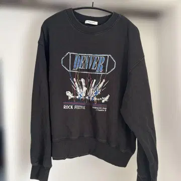 DENVER ROCK FESTIVAL 맨투맨 F 사이즈