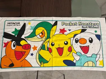 포켓몬스터 코튼 타월 100%