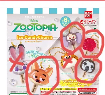주토피아 아이스캔디 참 4개 세트
