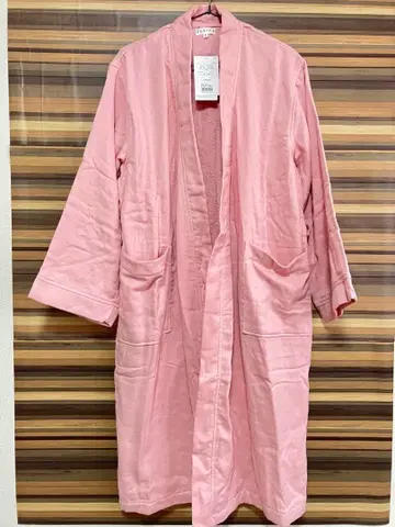[ 택 포함 ] 우치노 UCHINO 핑크 목욕 가운 S 사이즈