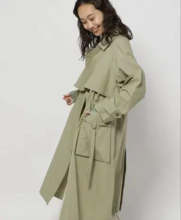 [ 니코앤드 ] 카고 트렌치코트