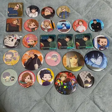 주술회전 캔뱃지 세트