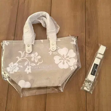Dean&Deluca 하와이 한정판 하이비스커스 3Way 토트백 베이지