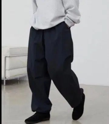 WYM LIDNM TRACK WIDE EASY LOOSE PANTS