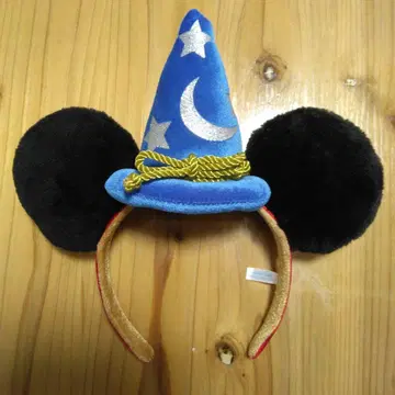 디즈니 미키 마법사 모자 머리띠 판타지아
