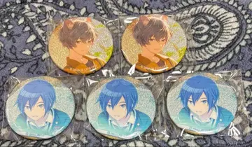 프로세카 글리터 캔뱃지 5점 KAITO 38C 이누 특훈 전후