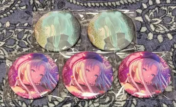 프로세카 글리터 캔뱃지 5개 하츠네 미쿠 비비미쿠 특훈 전후