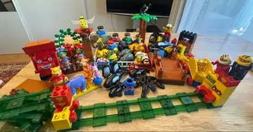 레고 블록 세트 다채로운 캐릭터 푸우 밥 리틀 포레스트 레이스