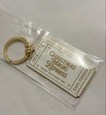 니시노 카나 Christmas Magic 회장 한정판 티켓 키링