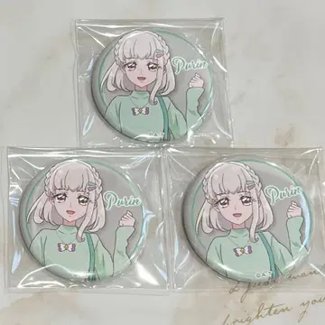 아이돌 프리큐어 찾았다! 사이좋게 쇼핑 캔뱃지 푸딩