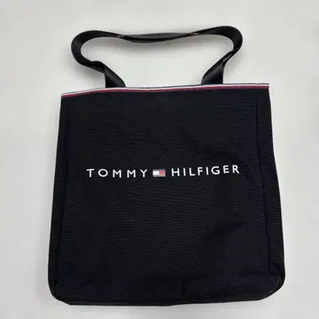 TOMMY HILFIGER 블랙 토트백