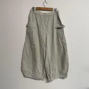 450 자우 40 와이드 팬츠 아이보리 계열