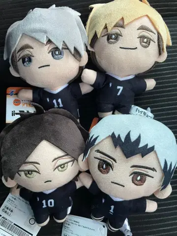 하이큐!! 미니코레! 봉제 인형 마스코트 5 전 4종 세트