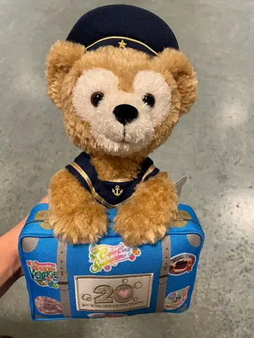 더피 20주년 봉제 인형 도쿄디즈니씨 더피앤드프렌즈