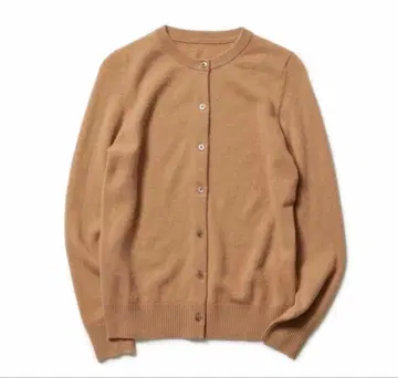 cccmalie 시마리 캐시미어 가디건 38 카멜