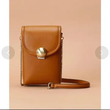 사만다 타바사 서클 실루엣 미니 숄더백 브라운