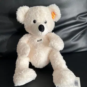 슈타이프 로테 화이트 봉제 인형