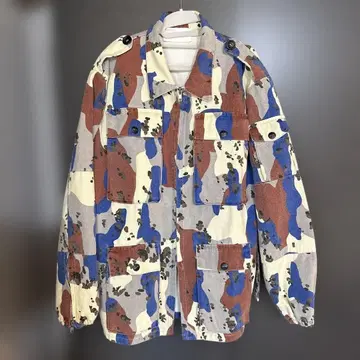 미러 카모플라쥬 밀리터리 자켓