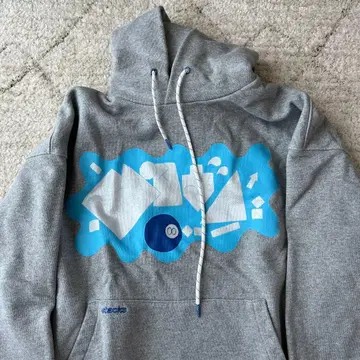 NAUTICA 그레이 후드 부착 후드티