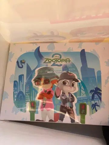 주토피아2 팝마트 피규어 4개