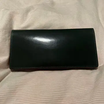 츠치야 가방 장지갑 다크 그린