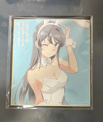 청춘 돼지 녀석은 외출하는 누나의 꿈을 꾸지 않는다 사쿠라지마 마이 색지