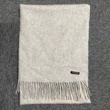 UNITED ARROWS 캐시미어 대형 그레이 스톨