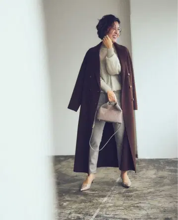 1er Arrondissement 브라운 롱 코트 36